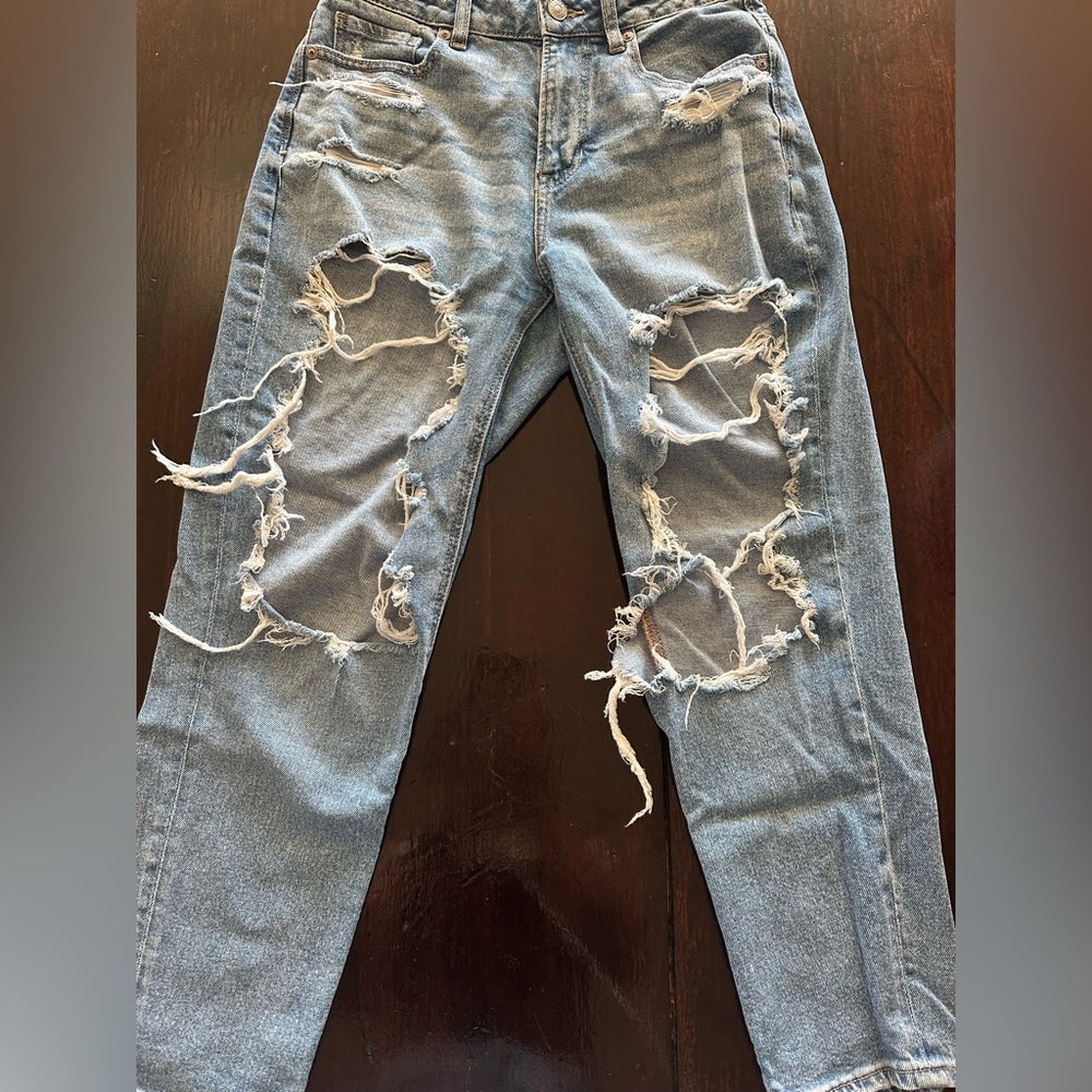 American Eagle Outfitters Light Blue Denim Jeans